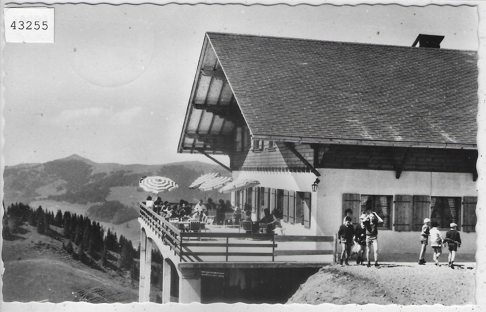 Cartoline postali: Restaurant des Dents Vertes - Charmey – Usato da Ettingen venduto da Kartenplanet