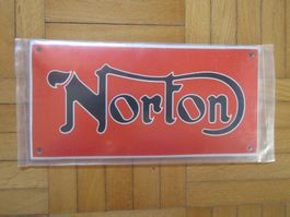 Email-Schild Norton  20 X 10 cm Neu  / Weihnachtsgeschenk