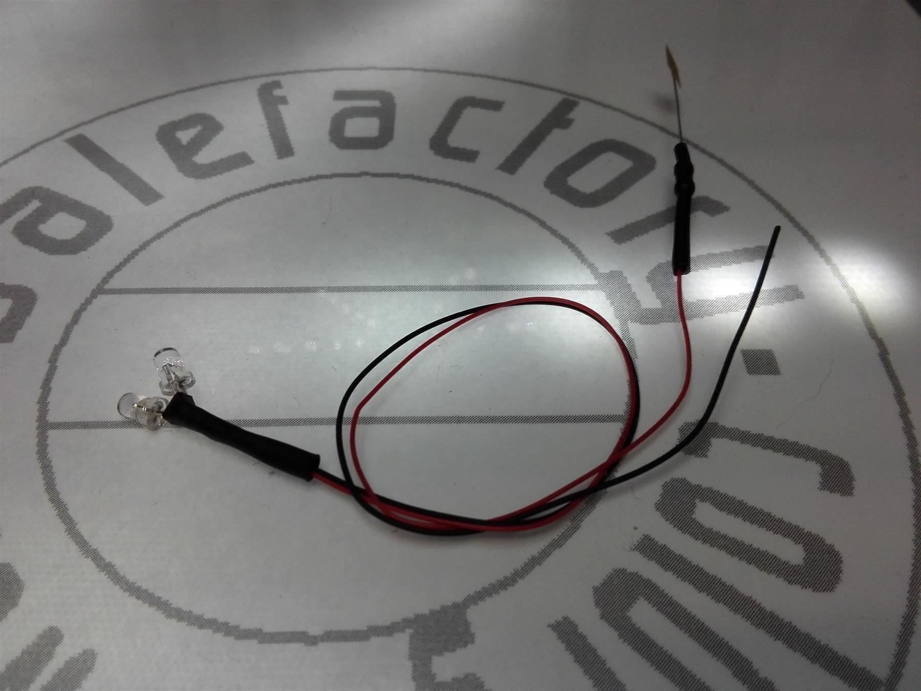 Componenti elettronici: Mini-Flacker-LED Schweisslicht verkabelt – Nuovo (secondo la descrizione) da Luzern venduto da Salefactory 2