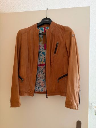 Damen Lederjacke braun Grösse L guter Zustand