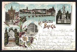 Litho Basel, Strassburger Denkmal, Spale