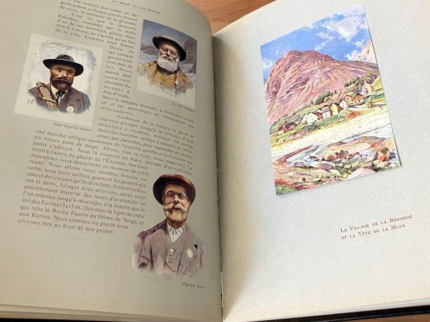 Libri: D. BAUD-BOVY - La Meije et Les Écrins – Usato da Lausanne venduto da Willandco 8