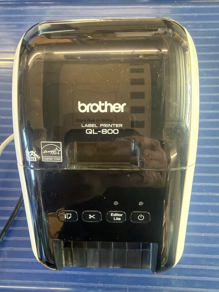 Brother Drucker: Brother Label Printer QL-800 guter Zustand – Gebraucht aus Thal von ATL-Fahrschulen
