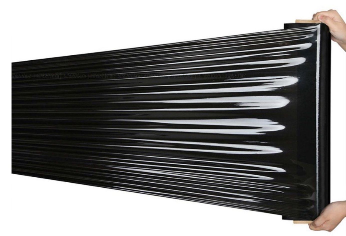 Ritocchi & pellicole di protezione: 6 Rollen +Abroller  Stretchfolie schwarz – Nuovo e nell'imballaggio originale da Bülach venduto da StoreInShop.com 3