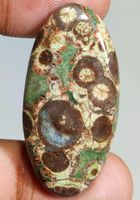 Cabochon L-8600 – Krokodil Jaspis 43X21X7mm 48 Karat