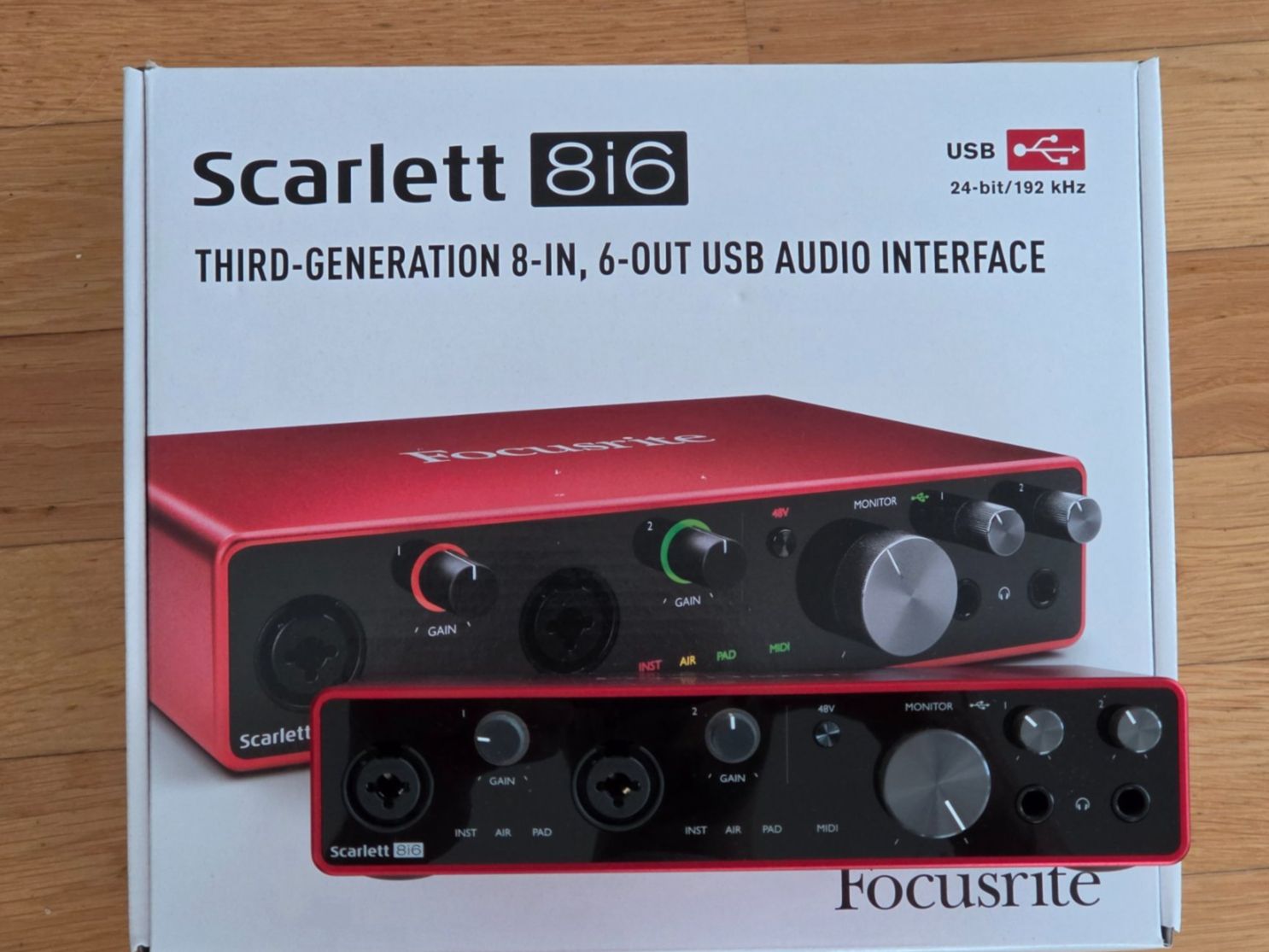 Focusrite Equipement studio: Focusrite Scarlett 8i6 USB Audio Interface 3rd Gen – D'occasion à Rotkreuz par dryan