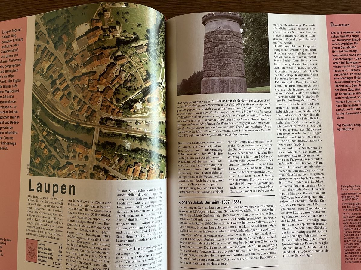 Libri: Schweizer Städtebuch - Ausflugstipps & Rundgänge – Usato da Wyssachen venduto da Hahe89 3