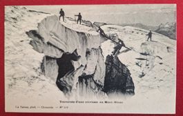 Mont-Blanc, Chamonix, um 1900, Top
