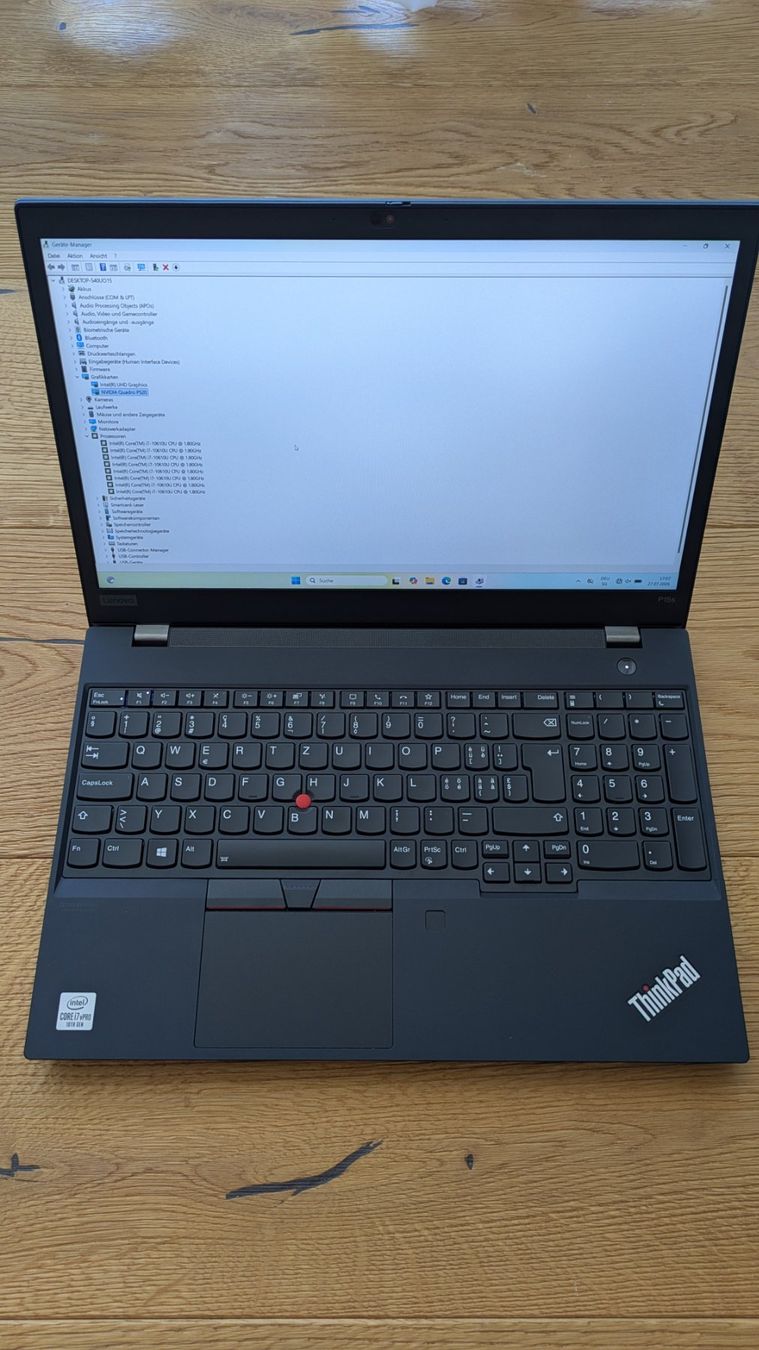 Lenovo Portables: Lenovo TP P15s – D'occasion à Glattpark(Opfikon) par Zelo8