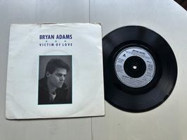 BRYAN ADAMS tolle Single Kult Victim of love Rock 80's
