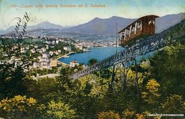 Lugano - Funiculare del S.Salvatore 1911