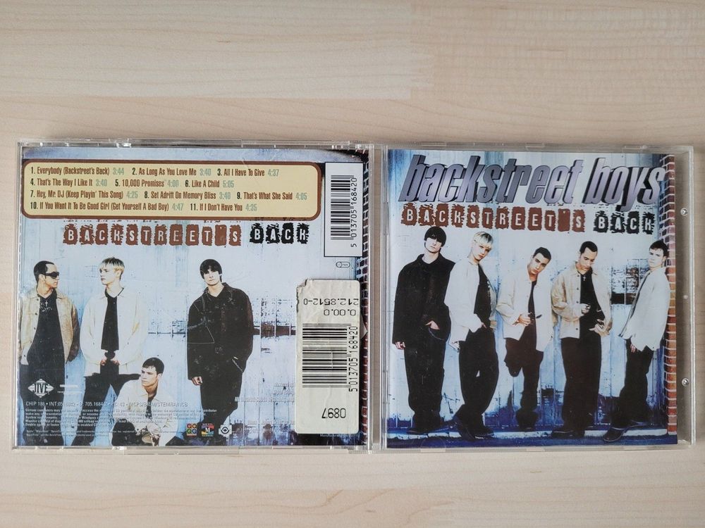 Backstreet Boys - Backstreet`s Back CD 1997 | Kaufen Auf Ricardo