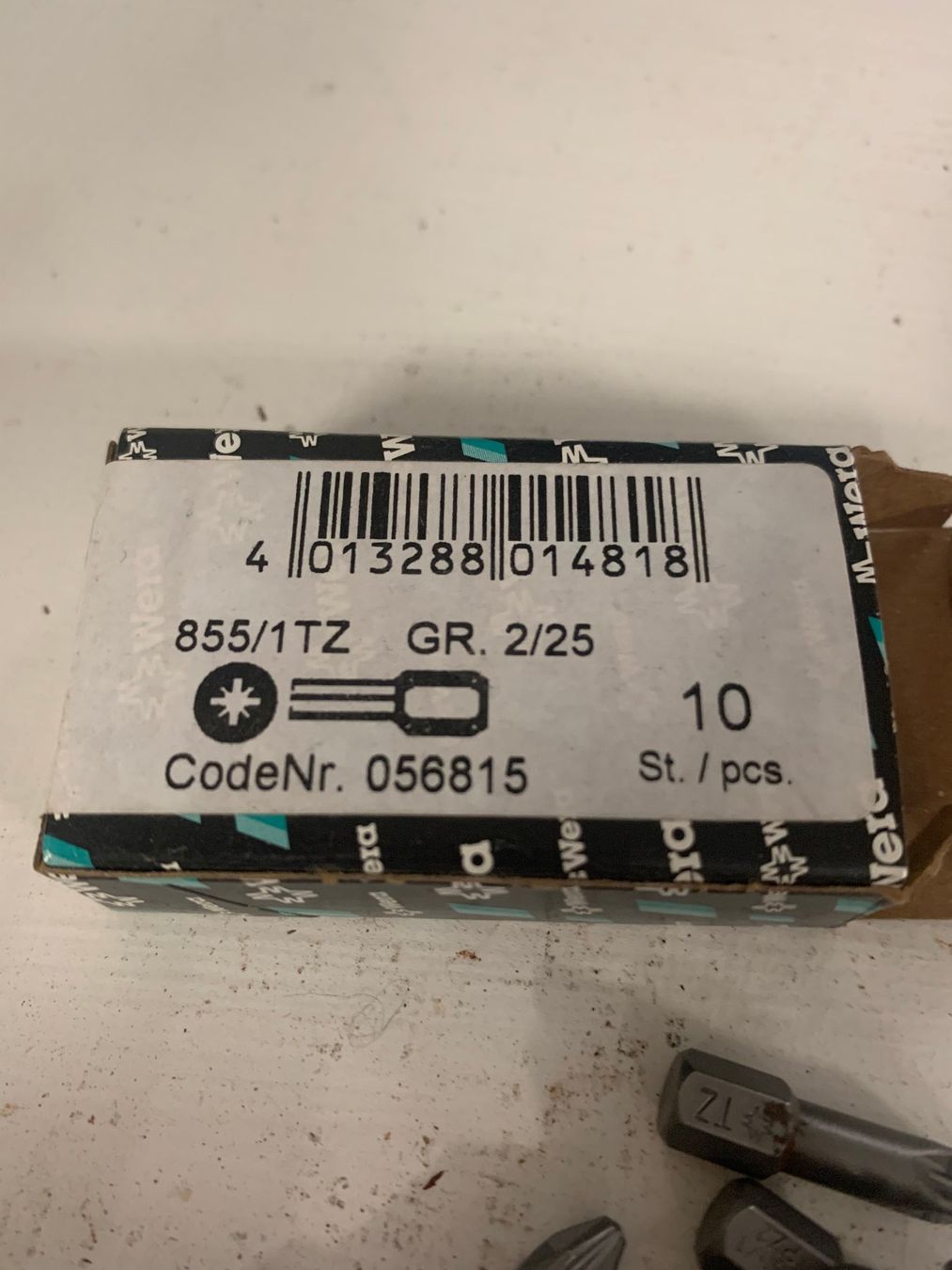 Wera Tutti gli attrezzi: 10x Wera Bits, Pozidrive, 2x25 – Nuovo (secondo la descrizione) da St. Gallen venduto da Miousch 3