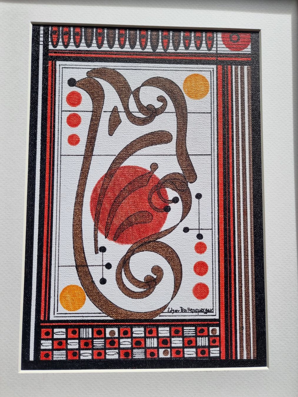 Dipinti: EDGAR BALTENSPERGER ORIGINAL MISCHTECHNIK SIGNIERT AUF LEINW – Usato da Gersau venduto da grafik-kunst 2