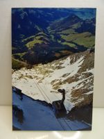 Foto Appenzell Säntis Schweizer Bergwelt, Gondelbahn,Schnee