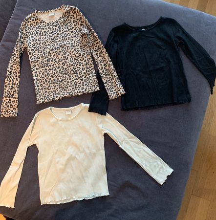 Kleiderpaket Pullover Leggins Mädchen Gr.122/128