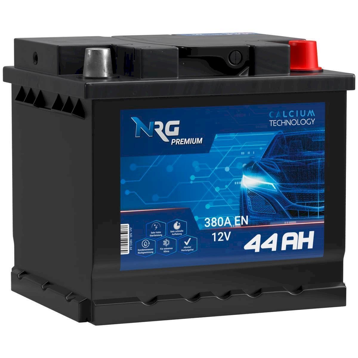 Batterie: NRG Autobatterie 12V 44Ah – Nuovo e nell'imballaggio originale da Bottighofen venduto da zaap 1