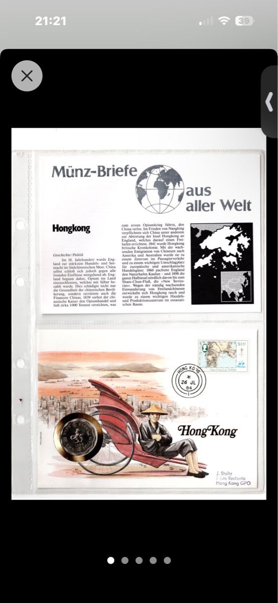 Alle Münzen: 5 Stück Münzbriefe – Neu und originalverpackt aus Dietikon von sal_zdn5 2