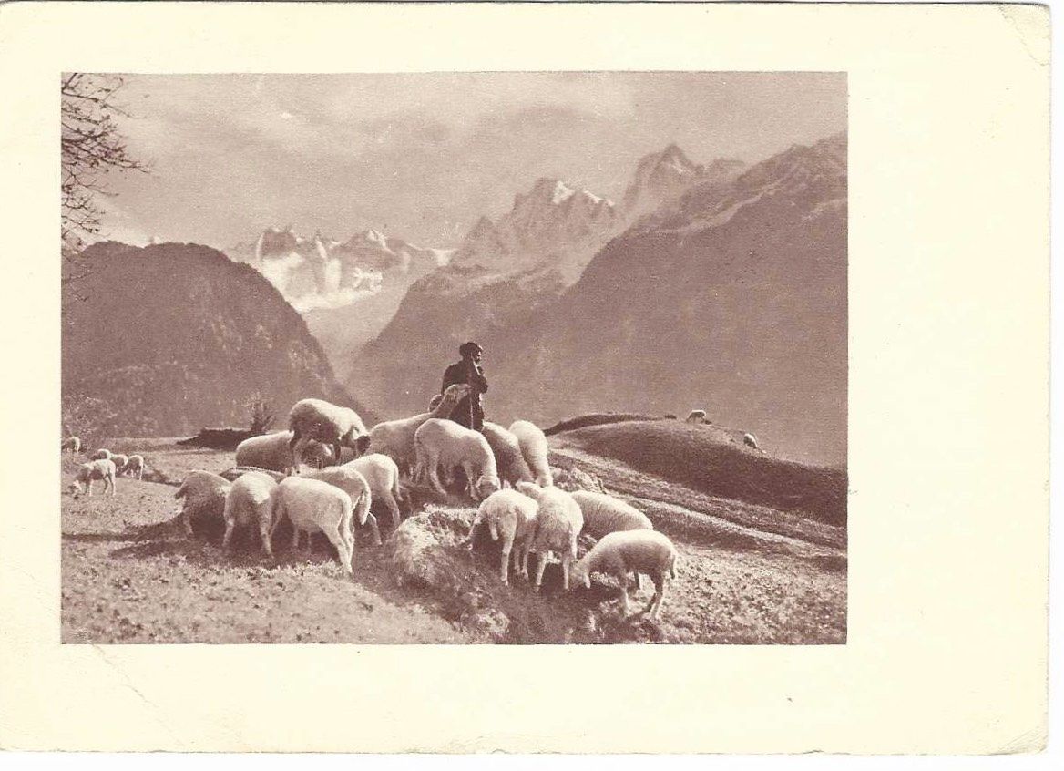 Cartoline postali: Dans les Grisons Feuerstein GF – Usato da Brenles venduto da hello1063
