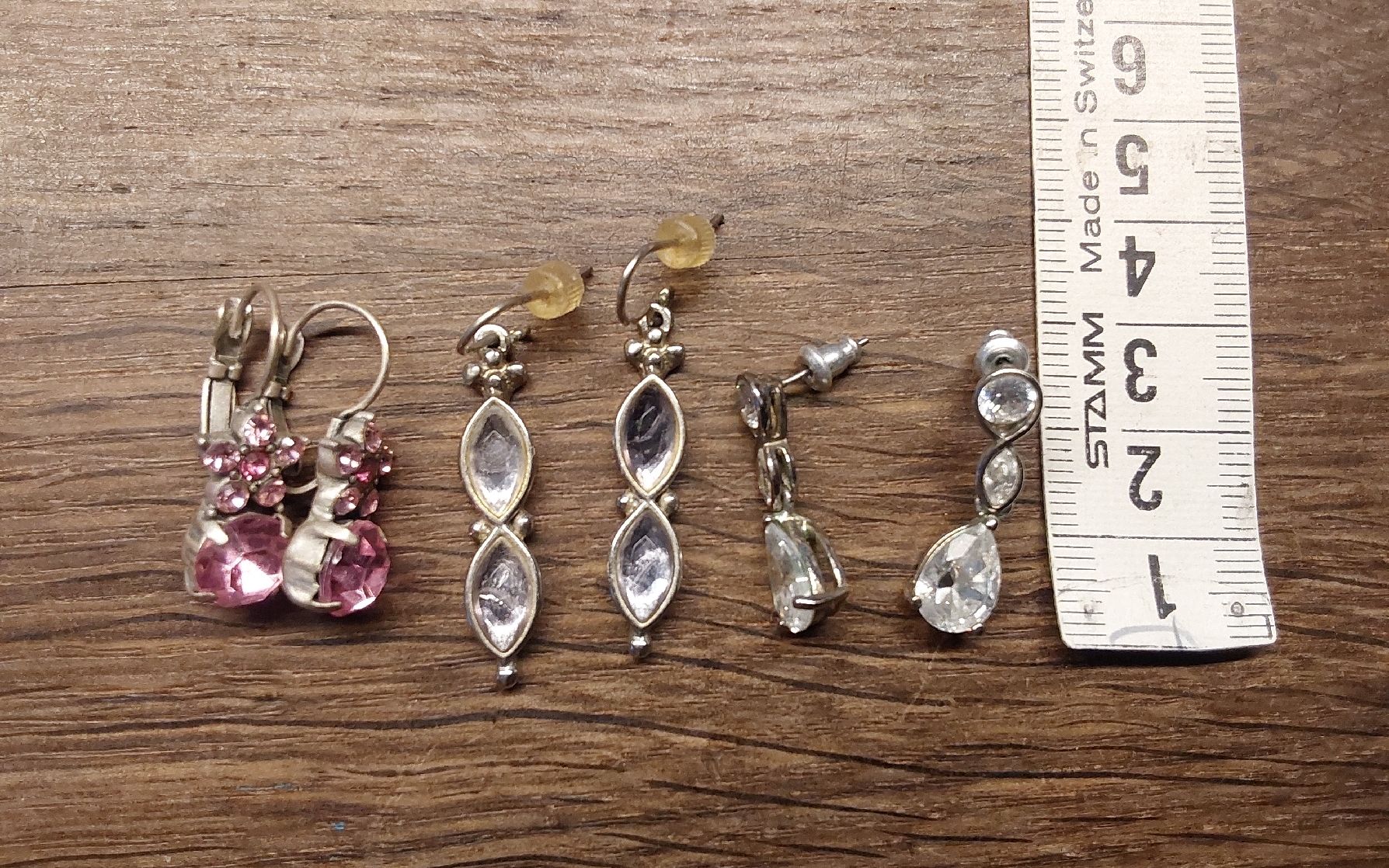 Orecchini pendenti & Orecchini a lobo: 3 Paar Ohrschmuck – Usato da Köniz venduto da scopello12 1