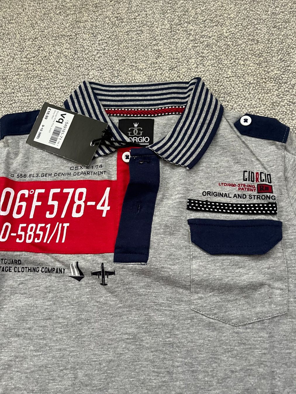 Camicie, T-shirt & Polo: Poloshirt Gr 140 Fabrikneu – Nuovo e nell'imballaggio originale da Rekingen AG venduto da nederland1 1