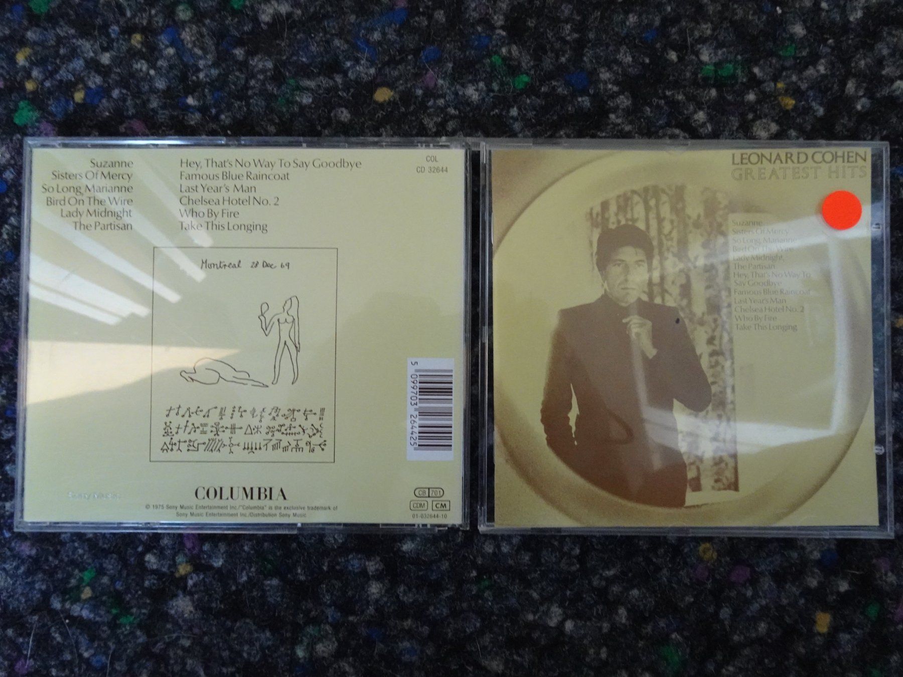 CDs: CD : Leonard Cohen – Gebraucht aus Lotzwil von Kiddis