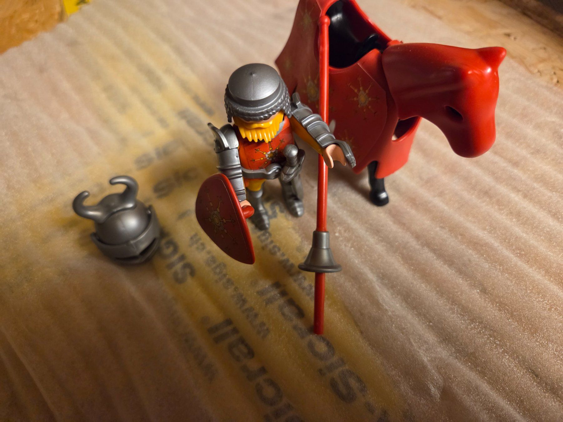Playmobil Giocattoli: Playmobil Ritter, Custom der rote Ritter – Usato da frümsen venduto da Sailem 6