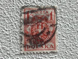 Polen Briefmarke