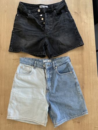 2 Jeans-Shorts Gr. 36