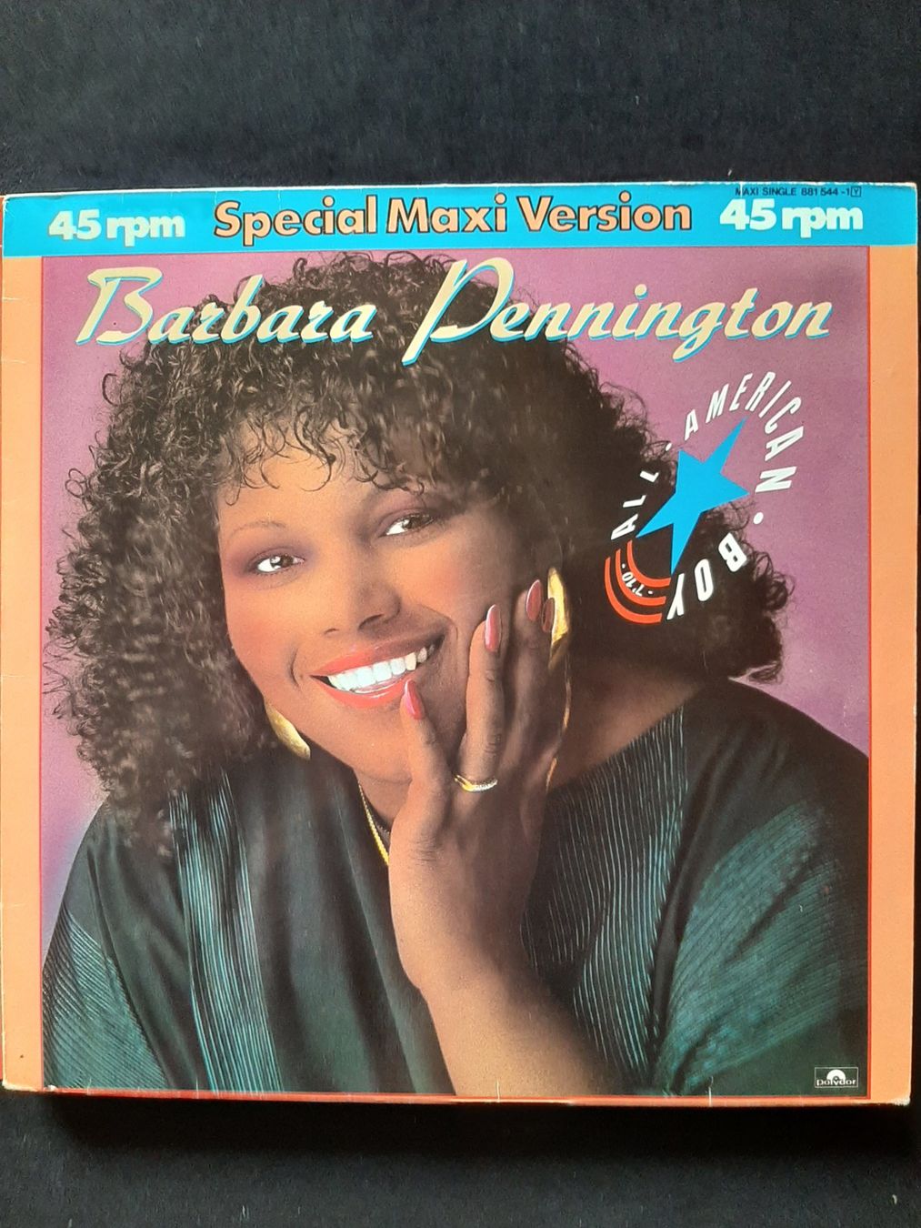 Dischi in vinile: Maxi 80er: Barbara Pennington: All American Boy – Usato da Pfeffikon/LU venduto da Jussi7