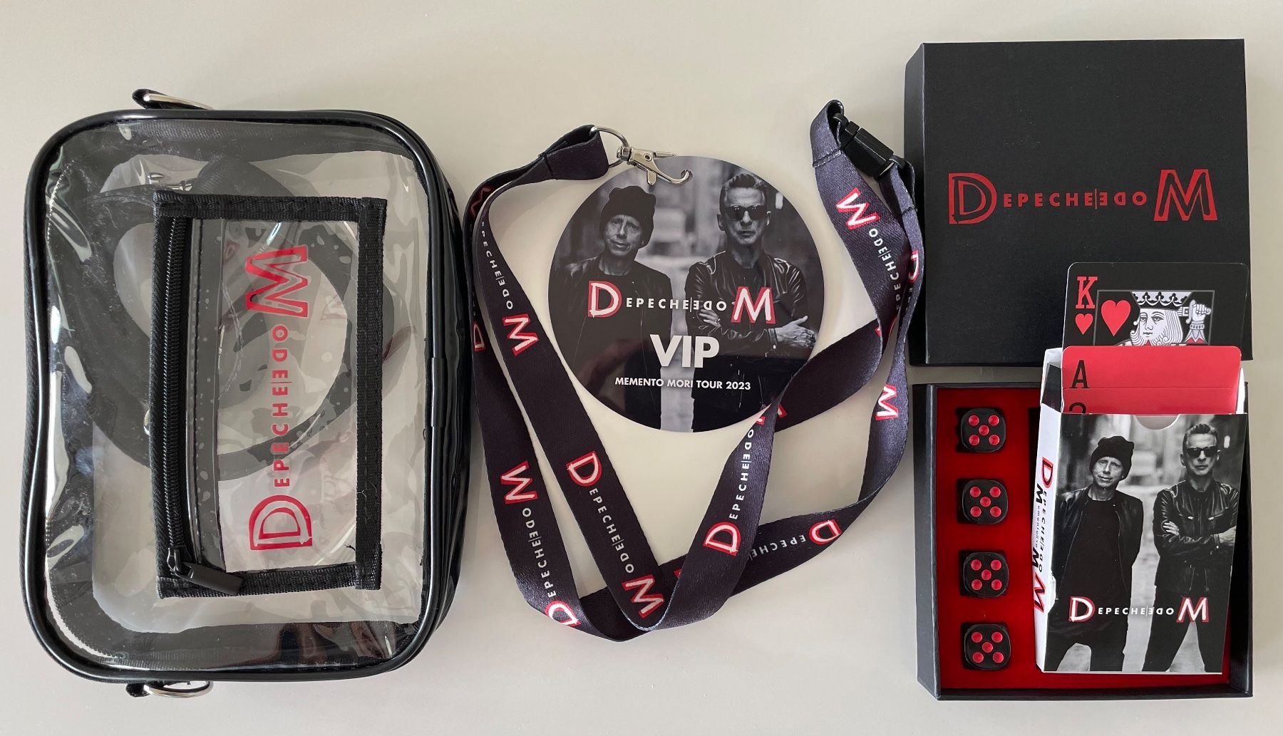 Borse: Depeche Mode VIP Souvenir – Nuovo (secondo la descrizione) da Lausanne venduto da Jarosz 1