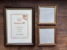 Vintage Bilderrahmen Set 13x18 cm Holz