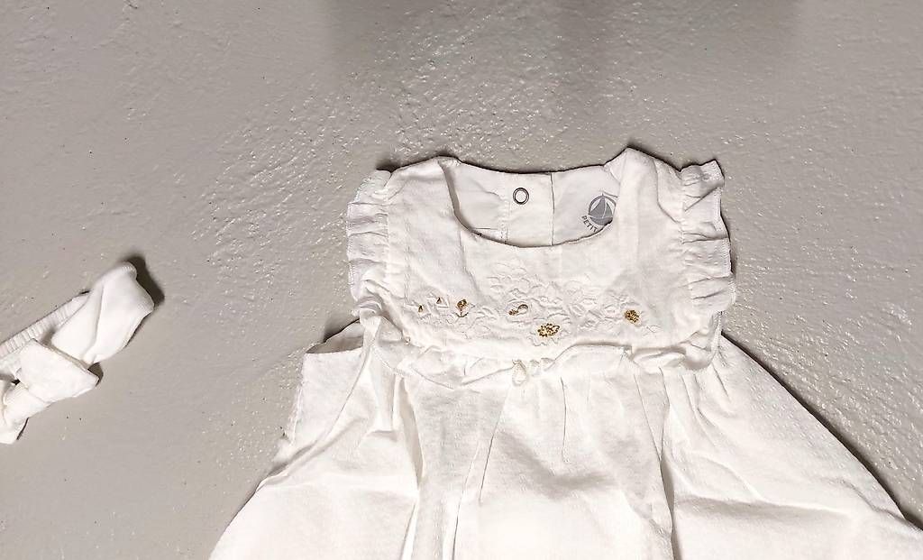 Kleider & Röcke: Taufkleid Petit Bateau Grösse 67 – Gebraucht aus Hefenhofen von mar_pm5k 1