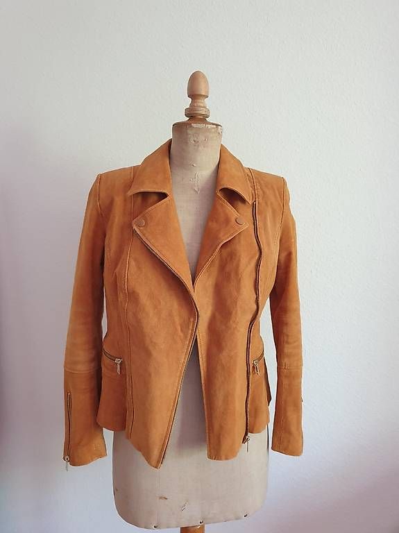 C&A Jacken: Schicke Echtlederjacke kaum getragen – Gebraucht aus Basel von akp_c5zl 1