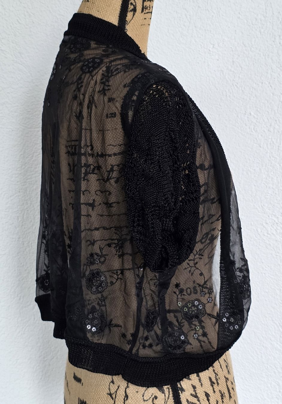 Bolero: Schwarze Bolero Jacke, Gr.XXL – Nuovo (secondo la descrizione) da Rheinsulz venduto da Gilea 4