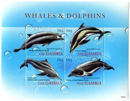 Block "Delfine & Wale". Gambia