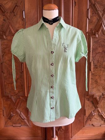 COUNTRY LADY Bluse Gr. 42 100 % Baumwolle   M. Stützle GmbH