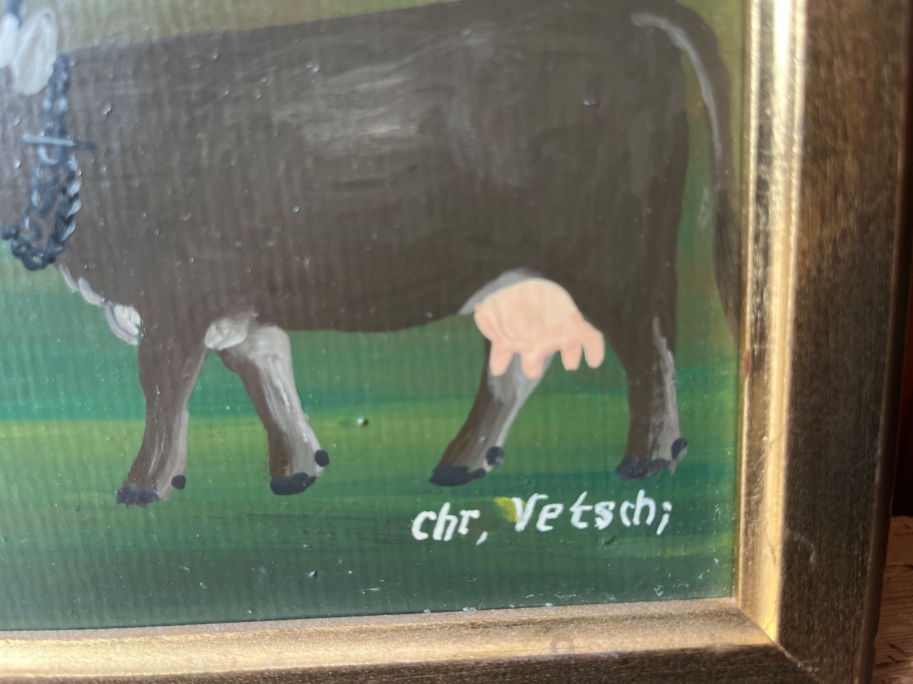 Gemälde: Christian Vetsch Altstätten – Gebraucht aus Untervaz von Kunstegga 2