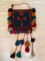 Kilim Tasche, Futtertrog für edle Pferde, persisch, Gaschkai