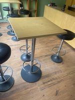 Barhocker 11 Stk, 3 Bartische