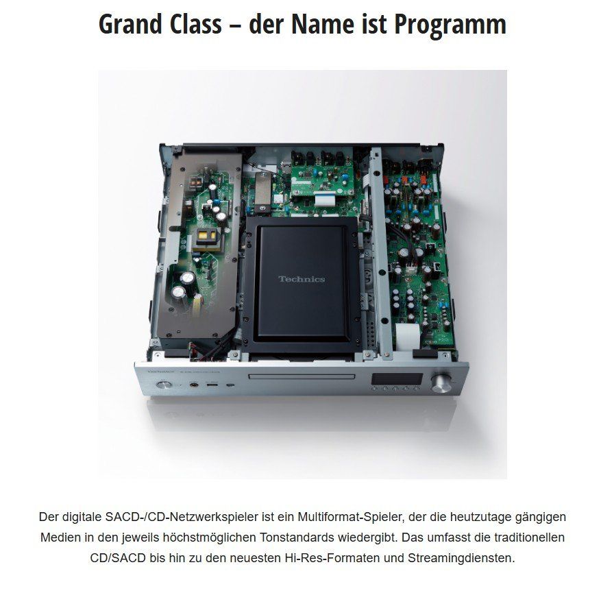 Technics Amplificatori: TECHNICS High-End System Nur 3900.- statt 5780.- – Nuovo (secondo la descrizione) da Küttigen venduto da FuturePlanet 7