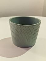 Übertopf türkisgrün Ø 8cm (unten) Ø 11cm (oben)