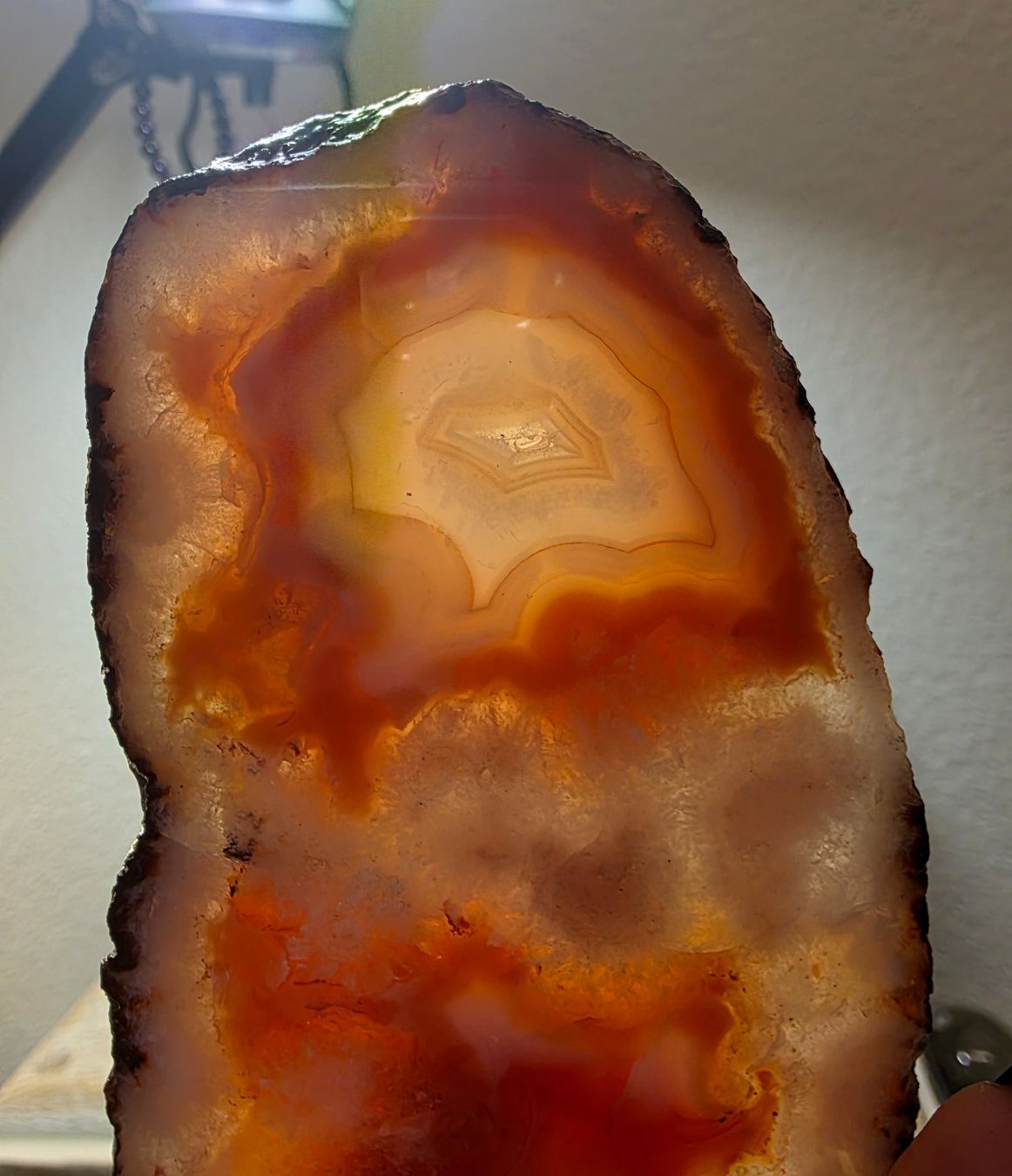 Mineralien & Heilsteine: Schöne Karneol Achat Scheibe 215g – Neu (gemäss Beschreibung) aus Matzingen von Shay_Crystalz 1