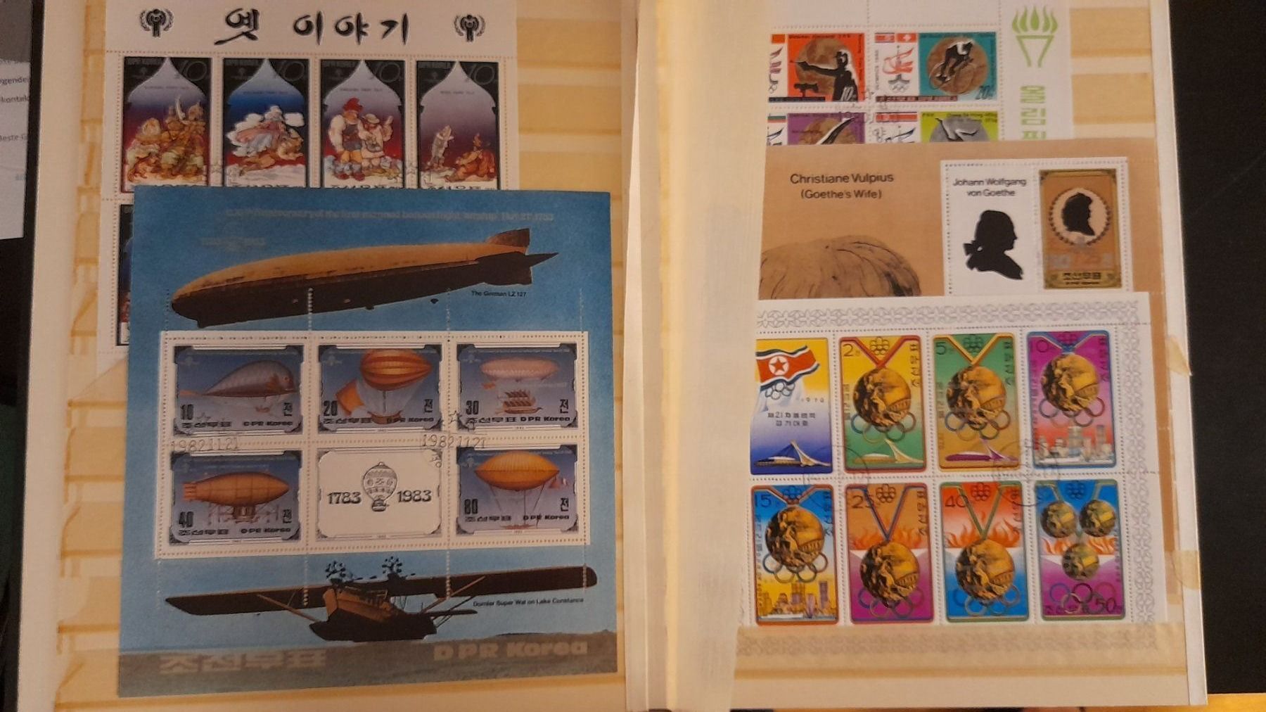 Tutti i francobolli: Sonderblocks Korea mit Album – Usato da Balgach venduto da SIMEON27 7