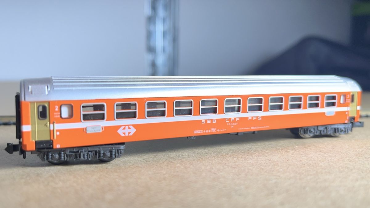 Trix Modellini di ferrovie: Minitrix 3067 SBB Liegewagen 2. Klasse Spur N – Nuovo (secondo la descrizione) da Windlach venduto da Kelebra 1