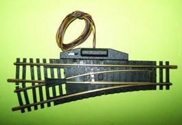 Fleischmann H0 6072: elektr. Linksweiche, Profil 2,7 mm, Z1a