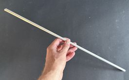 Magnesium Stab, 8 x 500 mm (Legierung AZ31B, 97% Mg)