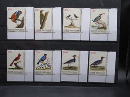 Vatikan 1989 Naturschutz Vögel **