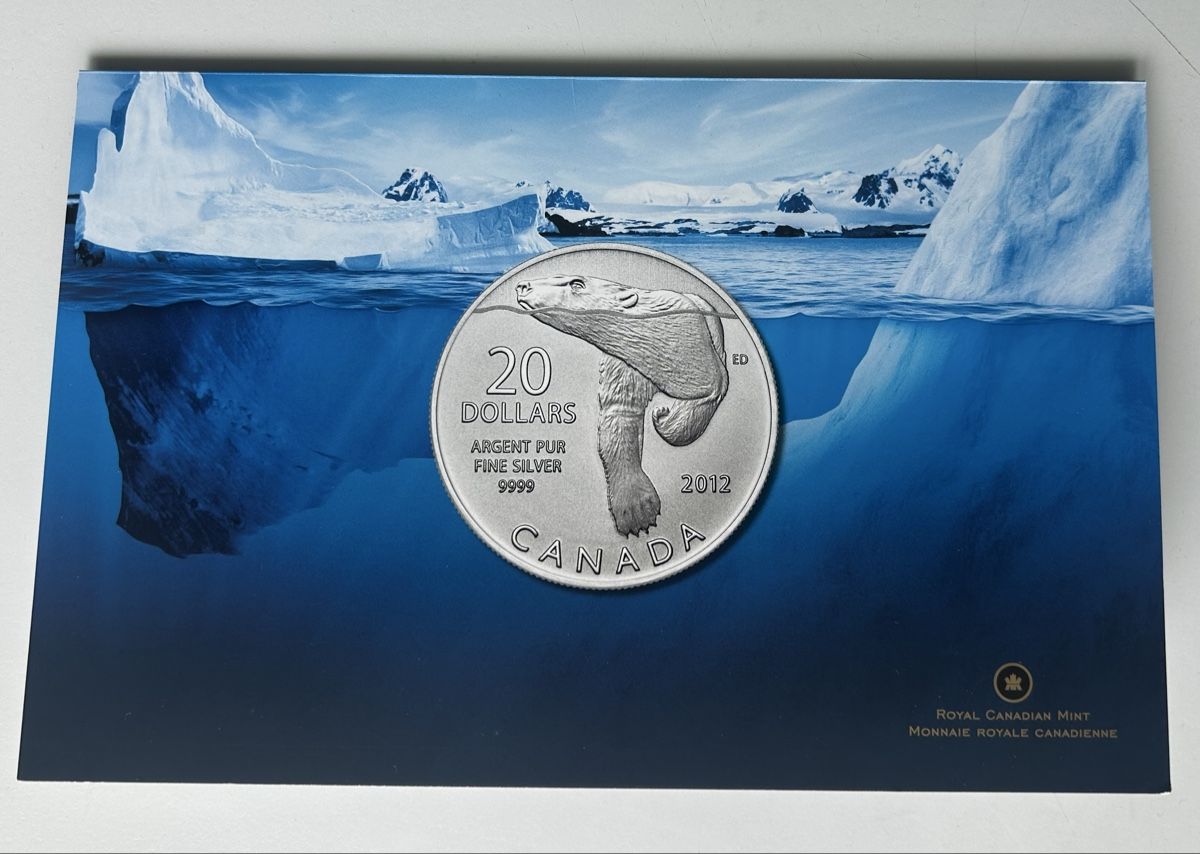 Tutti le monete: Canada 20 Dollar 2012 - Silber – Nuovo e nell'imballaggio originale da Gossau SG venduto da Gallus00