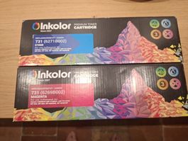 Inkolor Toner 731 Cyan 6271B002 und 731 Magenta 6269B002